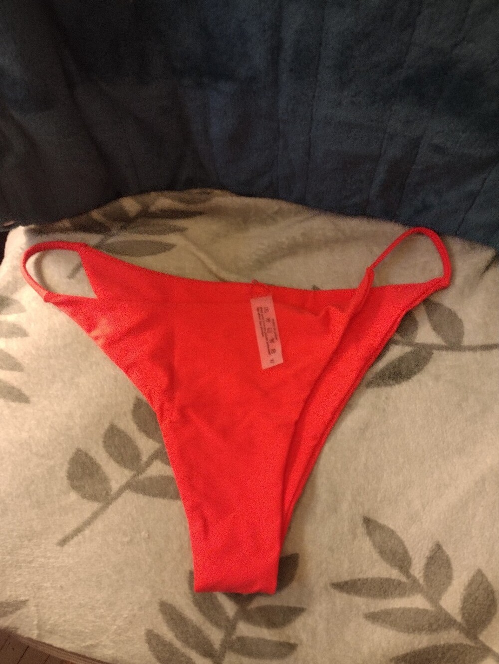 NWOT Bright Peach (Orange) Bikini Bottoms- XL
